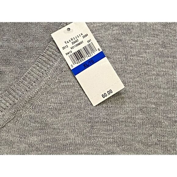 Van Heusen men’s gray sweater, size XL - Picture 6 of 7